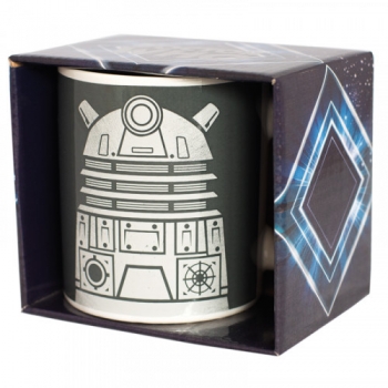 Doctor Who Tasse - grey dalek